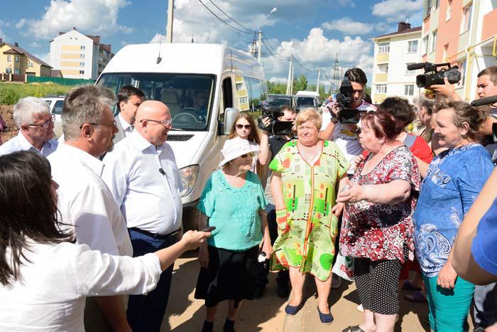 Губернатор Нижегородской области В.П. Шанцев с рабочим визитом посетил Арзамас